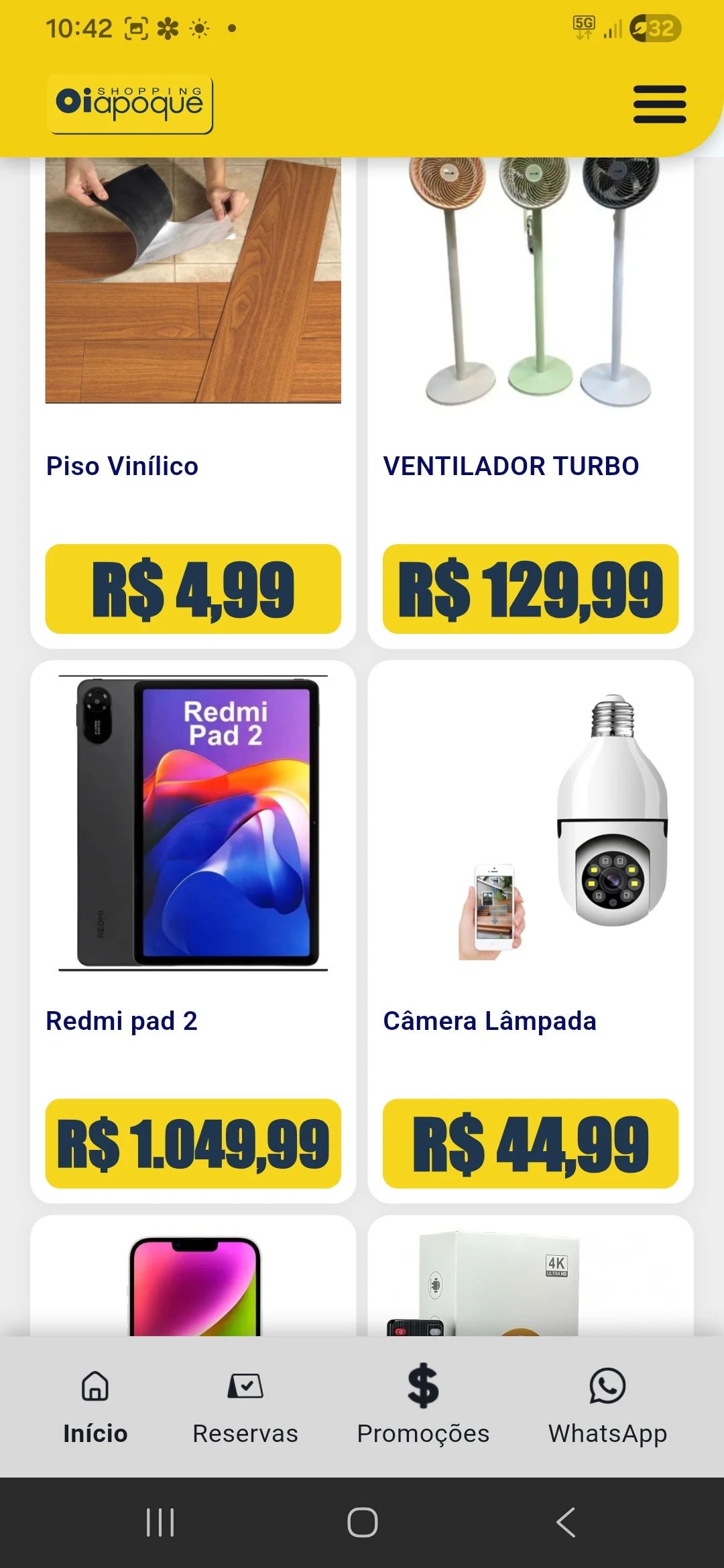Shopping Oiapoque screenshot
