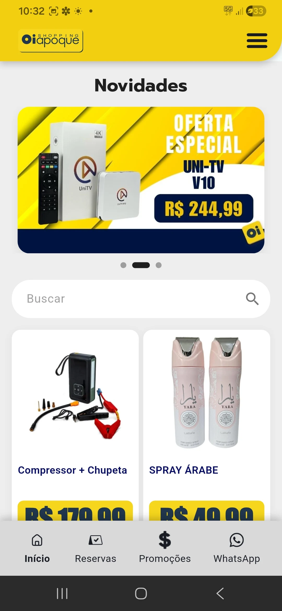 Shopping Oiapoque screenshot