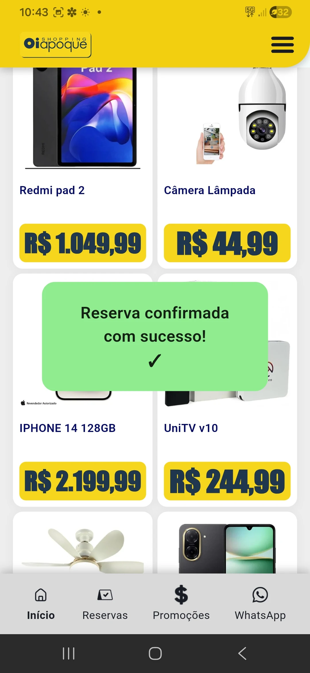 Shopping Oiapoque screenshot