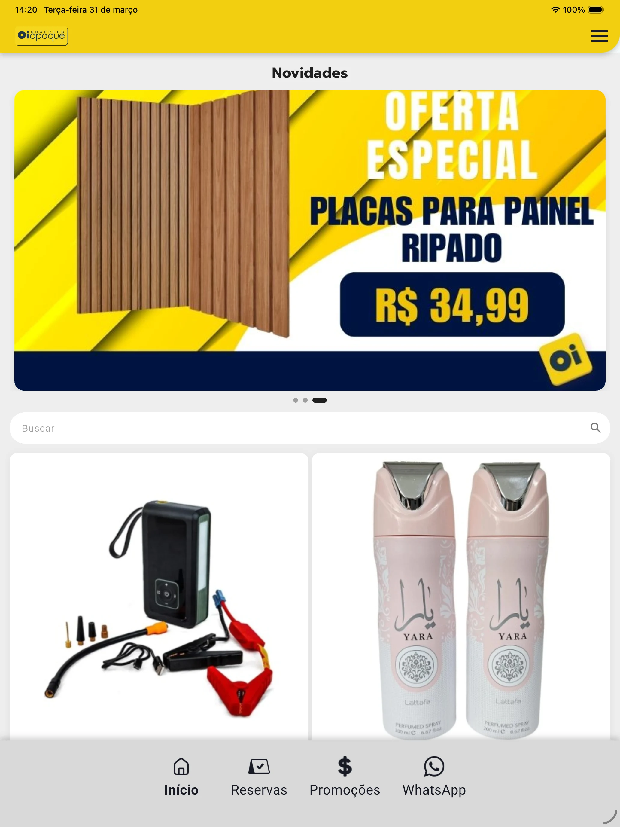 Shopping Oiapoque screenshot